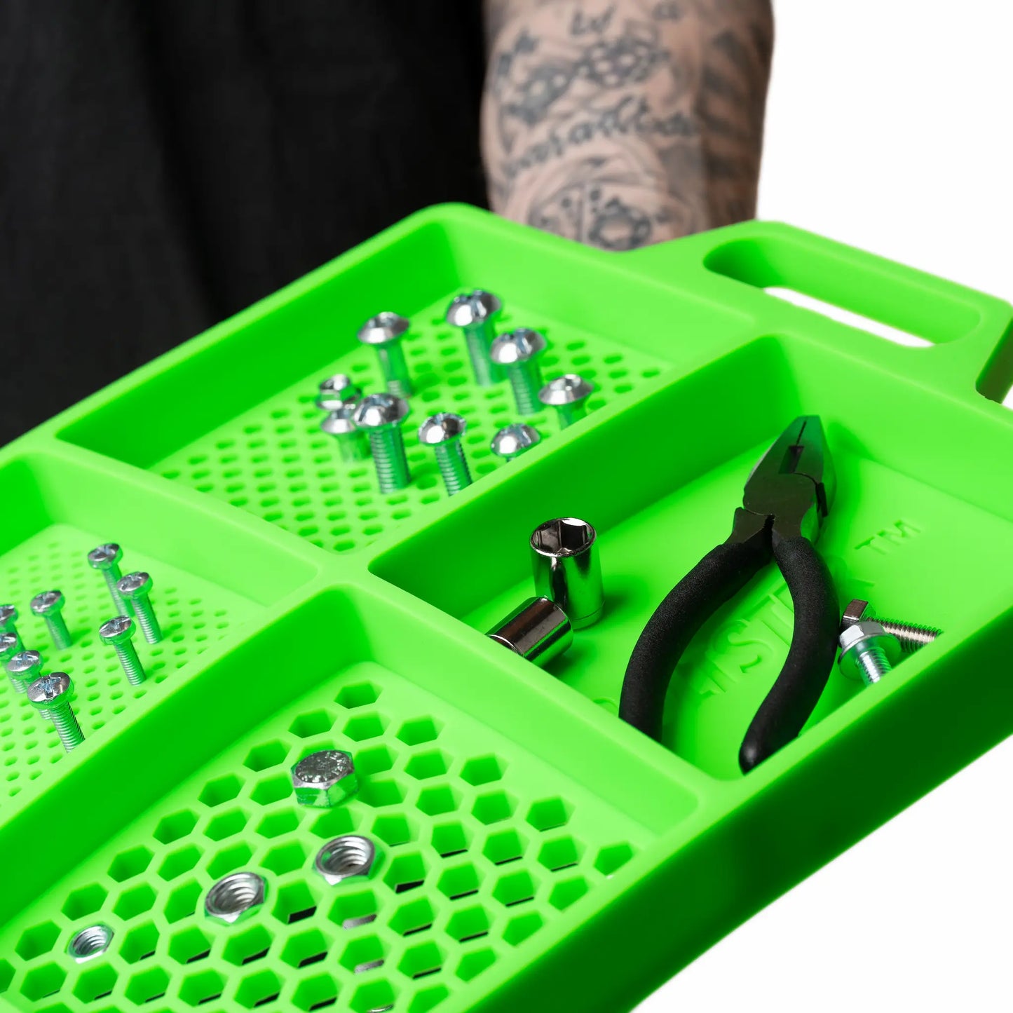 4-WAY TRAY — Flexible Fastener Organizing Tray