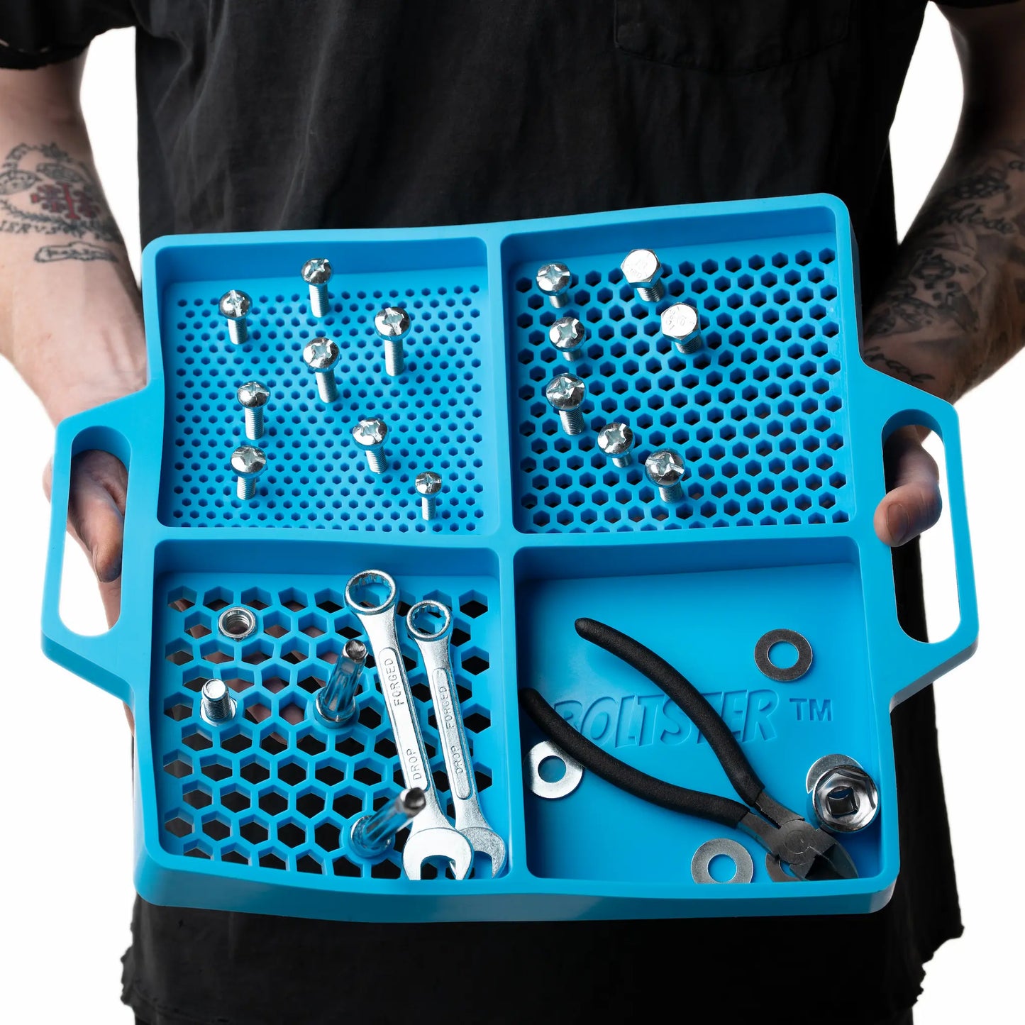 4-WAY TRAY — Flexible Fastener Organizing Tray