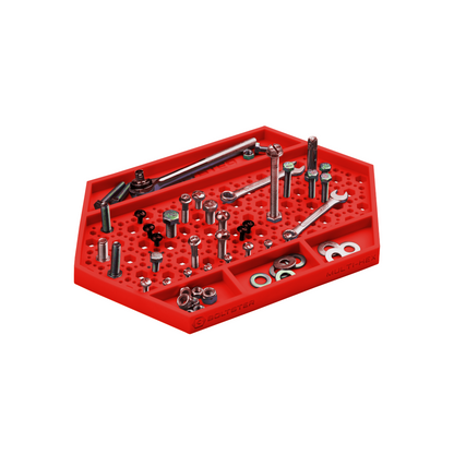 COMING SOON BOLTSTER MULTI-HEX® — Magnetic Fastener & Small Parts Organizing Tray
