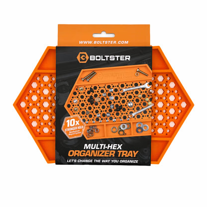 COMING SOON BOLTSTER MULTI-HEX® — Magnetic Fastener & Small Parts Organizing Tray